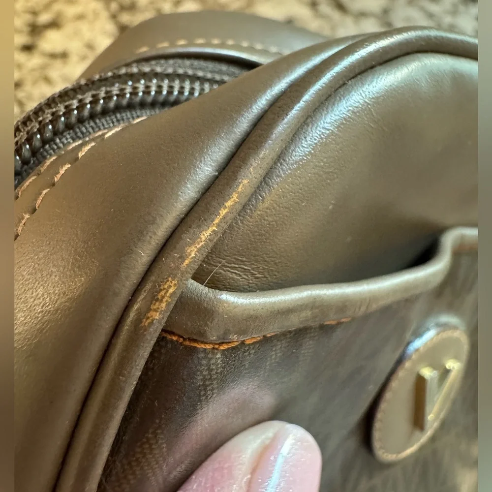 Valentino Vintage Brown Crossbody Bag